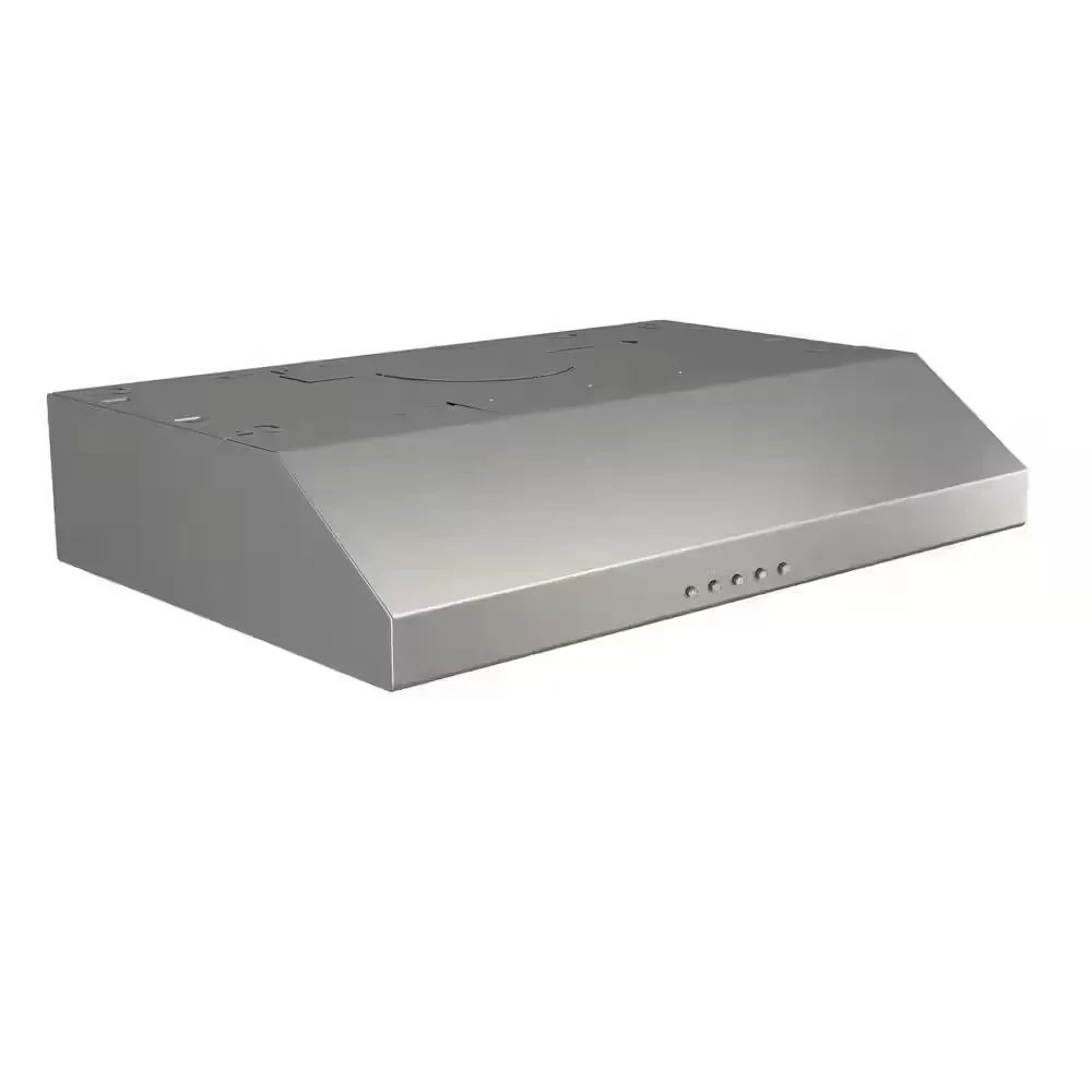 Glacier BCSQ1 30 in. 375 Max Blower CFM Convertible Under-Cabinet Range Hood with Light in Stainless Steel - image 1