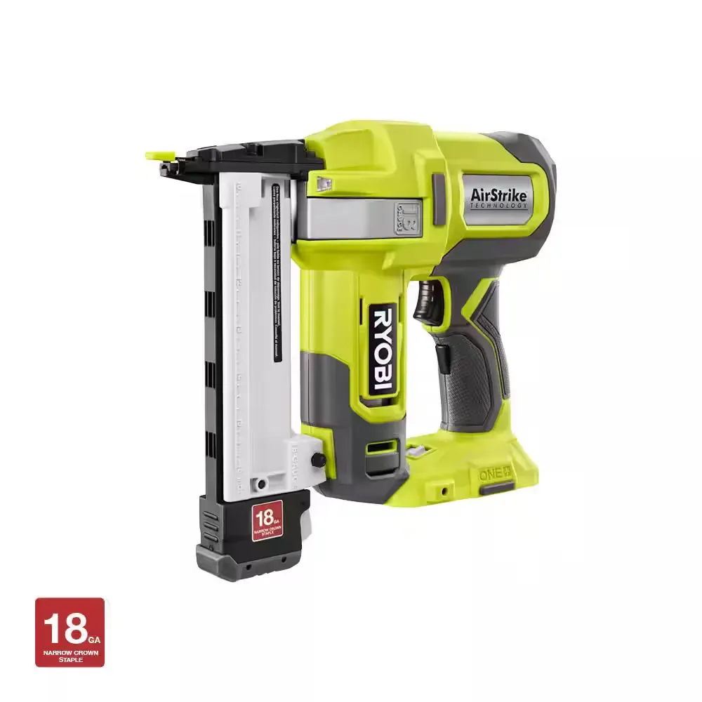 ***Non-functional***ONE+ 18V 18-Gauge Cordless AirStrike Narrow Crown Stapler (Tool Only) - image 1