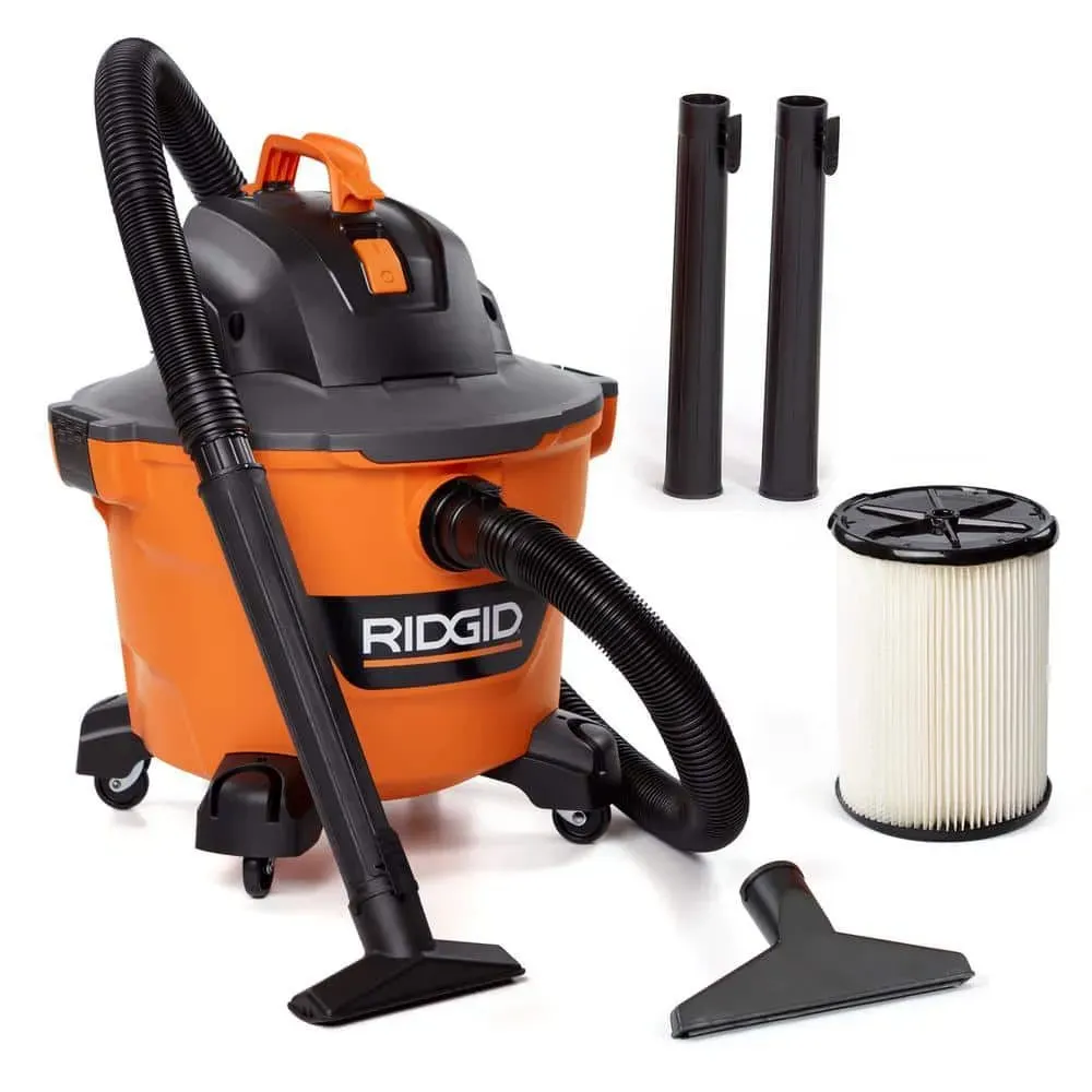 RIDGID 9 Gal. 4.25 Peak HP NXT Shop Vacuum Wet Dry Vac with General Debris Filter - image 1