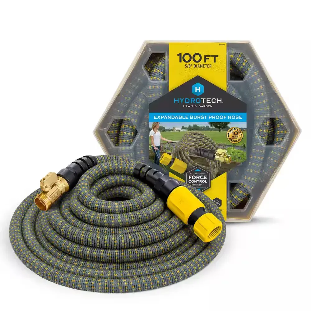 100 ft. x  5/8 in. Expandable Garden Hose, Flexible, Durable, Burst Proof, Lightweight, No-Kink Water Hose - image 1