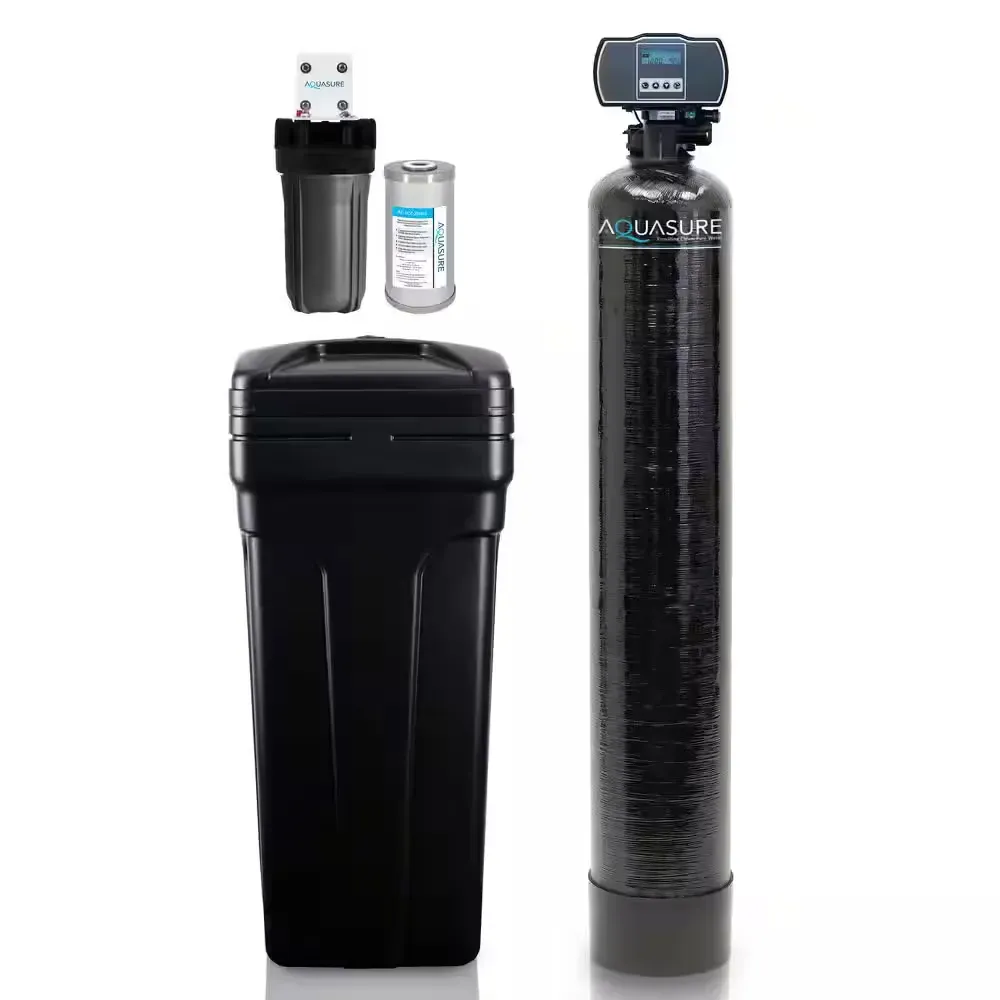 ***missing the top thing only 1 of 2 ** Harmony Series 48,000 Grain Electronic Metered Water Softener with Sediment and Carbon Pre-Filter - image 1