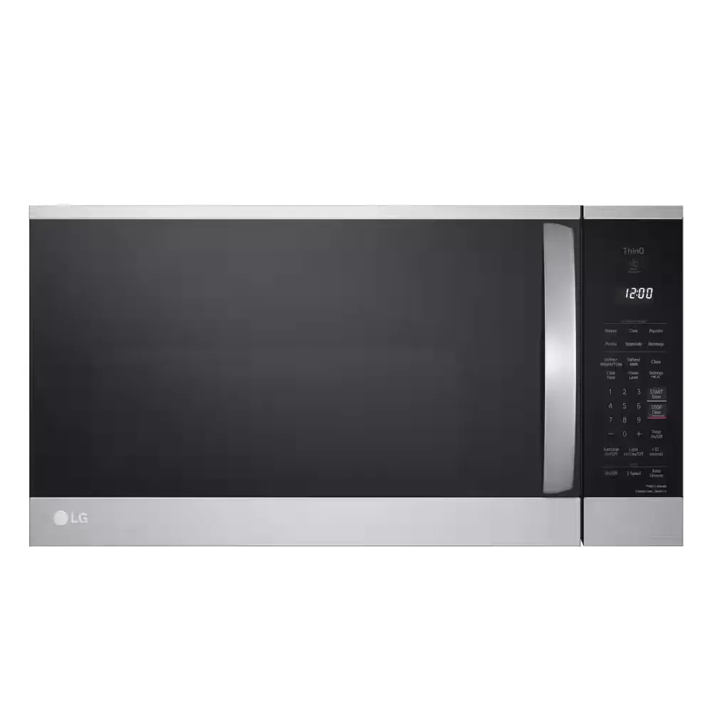 1.8 cu. ft. 30 in. W Smart Over the Range Microwave Oven with EasyClean in PrintProof Stainless Steel 1000-Watt - image 1