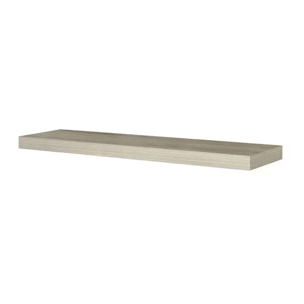 Chicago 10 in. W x 42 in. D Floating Grey Oak Decorative Ledge - image 1