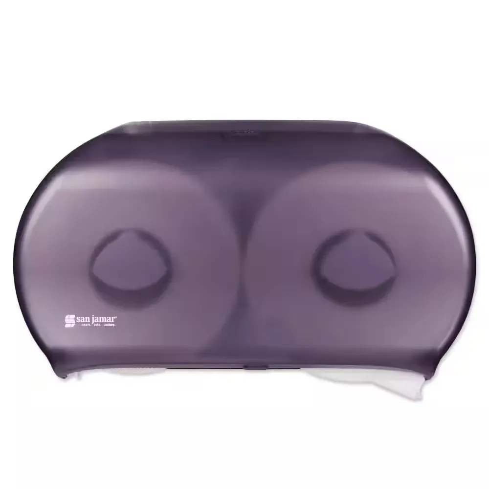 2-Roll Black Pearl Twin Jumbo Toilet Tissue Dispenser - image 1
