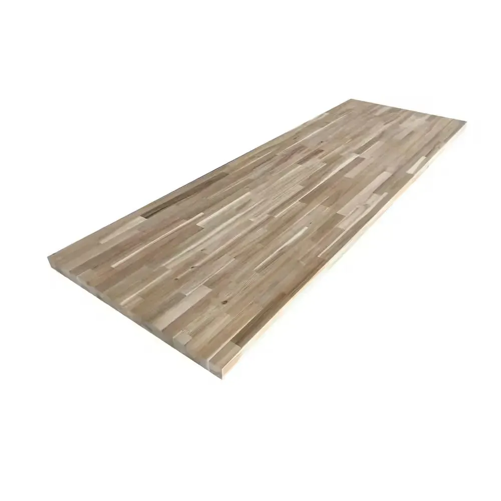 6 ft. L x 25 in. D Unfinished Acacia Butcher Block Countertop with Standard Edge - image 1