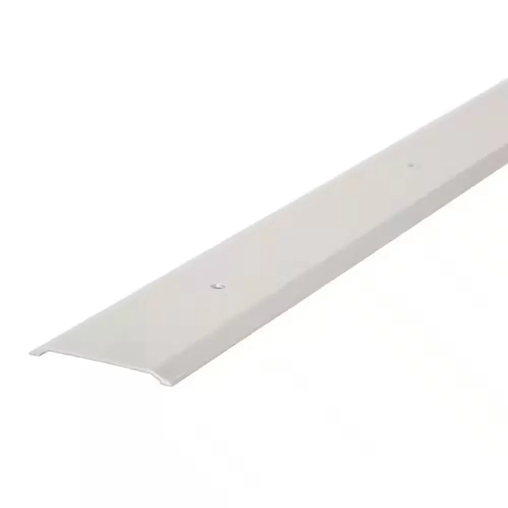 1-3/4 in. x 1/8 in. x 36 in. Silver Aluminum Flat-profile Threshold for Interior Doorways - image 1