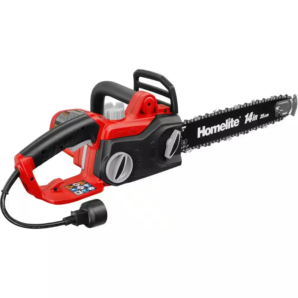 Homelite 9 amp electric chain saw (14 in. 9 Amp Electric Chainsaw) - image 1
