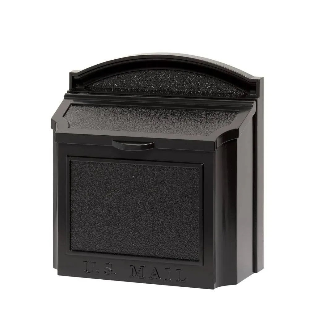 Whitehall Products Black Wall Mailbox - image 1