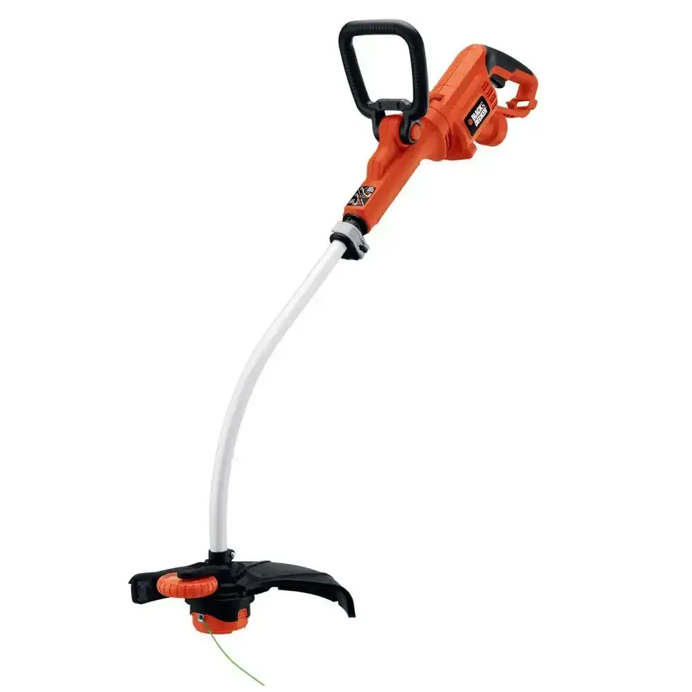 14 in. 7.5 AMP Corded Electric Curved Shaft 0.080 in. Single Line 2-in-1 String Trimmer & Lawn Edger with Automatic Feed - image 1