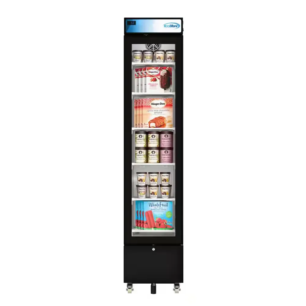KoolMore Commercial Slim Glass Door Display Freezer - image 1
