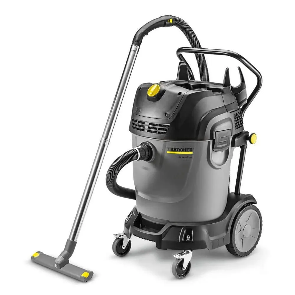 Karcher NT 65/2 Tact2 17.2 gal. 280-CFM Corded Wet and Dry Shop Vacuum Cleaner with Stainless Steel and Crevice Nozzle - image 1