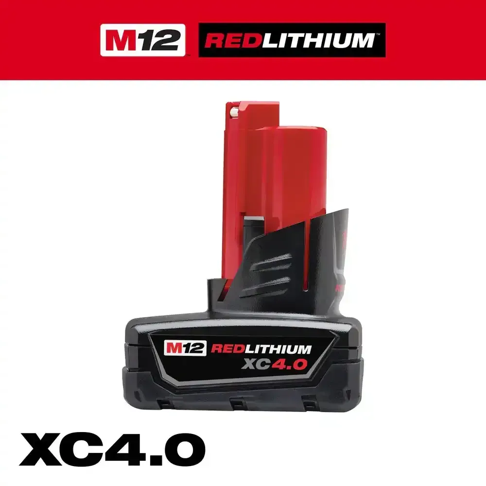 M12 12-Volt Lithium-Ion XC Extended Capacity Battery Pack 4.0Ah - image 1