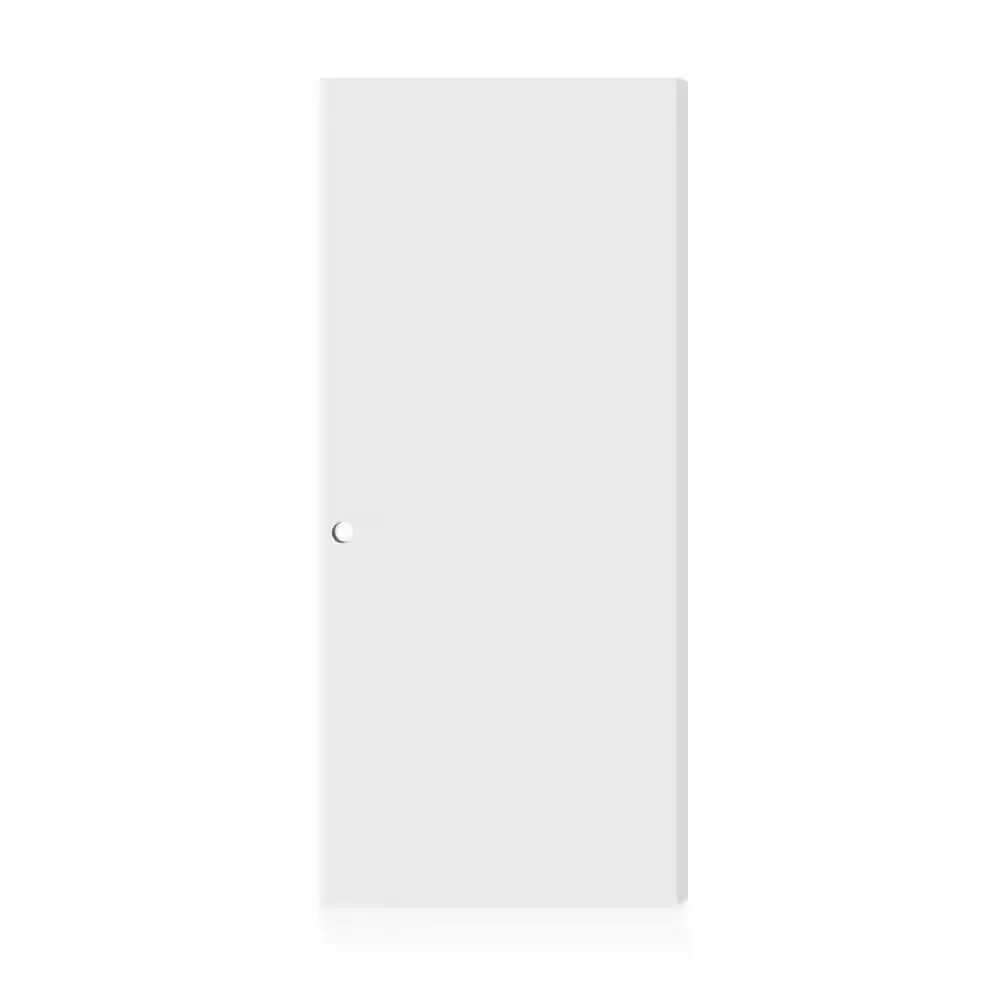 Fire-Rated Flush Panel 32 in. x 80 in. Right-Hand/Inswing White Composite Interior Commercial Door Slab - image 1