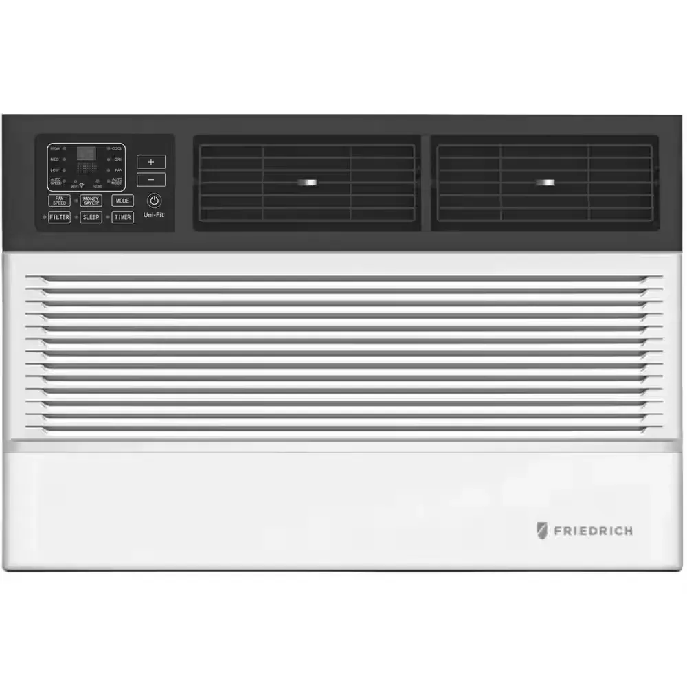 Uni-Fit 14,000 BTU (DOE) 230-Volt Wall Air Conditioner Heats and Cools 700 Sq. Ft. with Remote and Wi-Fi Enabled - image 1