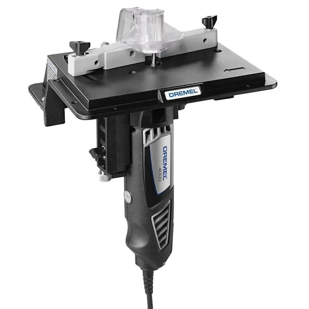 Dremel Rotary Tool Shaper/Router Table to Sand, Edge, Groove, and Slot Wood - image 1