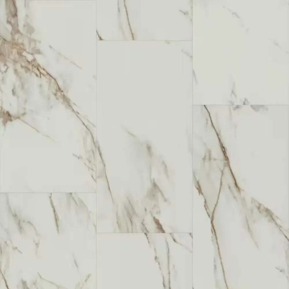 10 Brooking Carrera Marble 12 MIL x 12 in. W x 24 in. L Waterproof Click Lock Luxury Vinyl Tile Flooring 20.02 sq. ft./Case - image 2