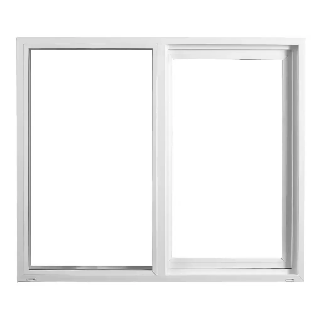 Ply Gem 35.5 in. x 23.5 in. Select Series White Vinyl Left-Hand Sliding Window with HPSC Glass, Screen Included - image 1